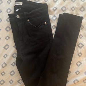 Good American black skinny jeans